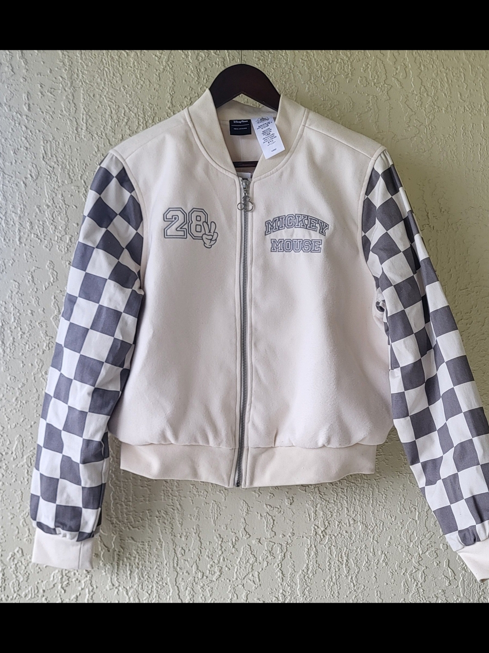 Disney Parks Varsity Style Jacket  -NWT L